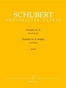 Sonata in A Major D959 by Schubert Franz - Litschauer Walburga - for Piano