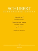 Fantasy in C Major Opus 15 D760 (Wanderer Fantasy) by Schubert Franz - Durr Walther - for Piano