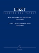 Piano Pieces from the Years 1880-1885