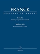 Sonata by Franck for Cello and Piano (ed. Woodfull-Harris)