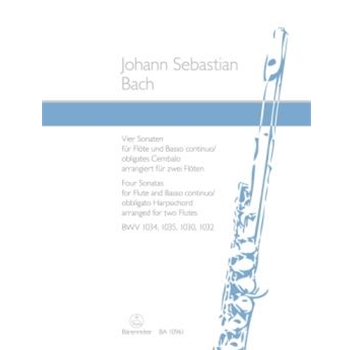 Four Sonatas, BWV 1034, 1035, 1030, 1032