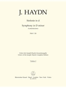 Symphony D minor Hob. I:26 "Lamentazione" by Haydn Joseph for