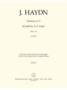 Symphony G major Hob. I:92 "Oxford" by Haydn Joseph for