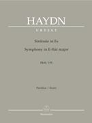 Symphony Nr. 91 E-flat major Hob. I:91 by Haydn Joseph for Fl/2Ob/2ba