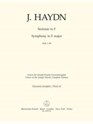 Symphony F major Hob. I:89 by Haydn Joseph for