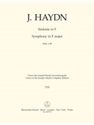 Symphony F major Hob. I:89 by Haydn Joseph for