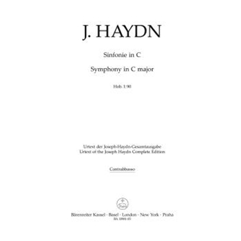 Symphony C major Hob. I:90 by Haydn Joseph for