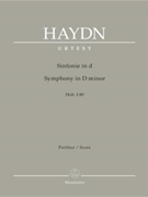 Sinfonie d-Moll Hob. I:80 by Haydn Joseph for Flute2Oboe2ba