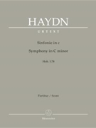 Symphony in C minor Hob I:78 by Haydn Joseph for Flute2Oboebassoon2Hn in Es2VVaBassi