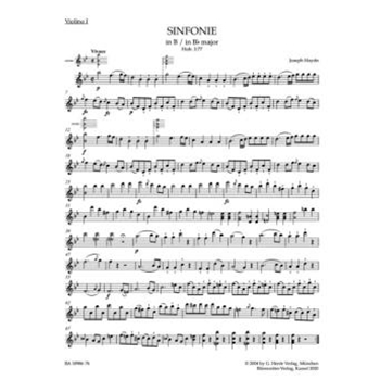 Symphony in B-flat major Hob. I:77