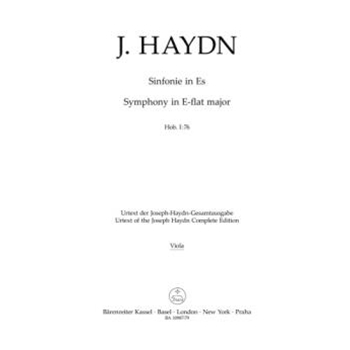 Symphony in E-flat major Hob. I:76