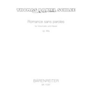 Romance sans paroles for violoncello and piano op. 66a (2006)