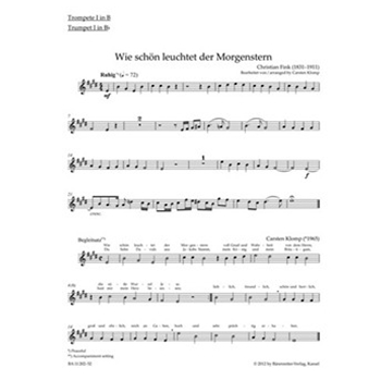 organ plus brass Volume II: funf Chorale Preludes of the Romantic Period (Original works and arrang by for