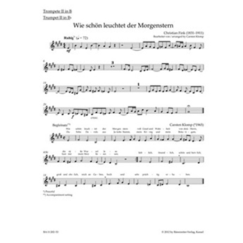 organ plus brass Volume II: funf Chorale Preludes of the Romantic Period (Original works and arrang by for