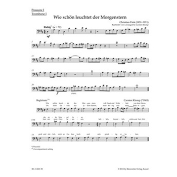 organ plus brass Volume II: funf Chorale Preludes of the Romantic Period (Original works and arrang by for