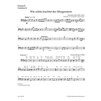 organ plus brass Volume II: funf Chorale Preludes of the Romantic Period (Original works and arrang by for