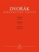 Songs 2 for Low Voice by Dvorak Antonin for Low Voice