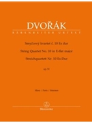 String Quartet no. 10 in E-flat major op. 51 by Dvorak Antonin - Schick Hartmut - for 4 Strings