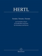 Sonata by Hertl Frantisek for String Bass wKy