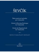 School of Bowing Technique for Violoncello op. 2 - Sections 3 & 4 by Sevcik Otakar - Jamnik Tomas - Bk 2 for Cello