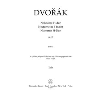 Nocturne for String Orchestra in B major op. 40