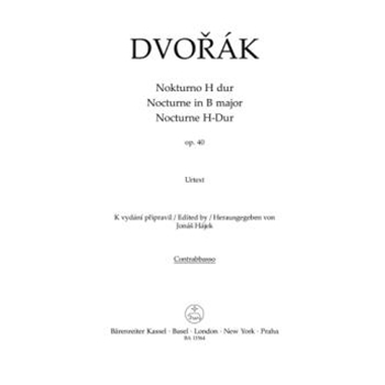 Nocturne for String Orchestra in B major op. 40