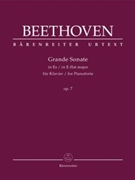 Grande Sonate for Pianoforte E-flat major op. 7 by Beethoven Ludwig van - Del Mar Jonathan - for Piano