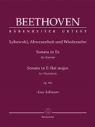 Sonata for Pianoforte E-flat major op. 81a "Les Adieux" by Beethoven Ludwig van - Del Mar Jonathan - for Piano