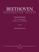 Grande Sonate in B-flat Major Op. 106 by Beethoven Ludwig van - Del Mar Jonathan - for Piano