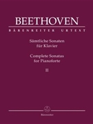 Complete Sonatas for Pianoforte II by Beethoven Ludwig van for Piano