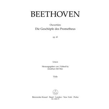 Overture "Die Geschopfe des Prometheus" for Orchestra op. 43