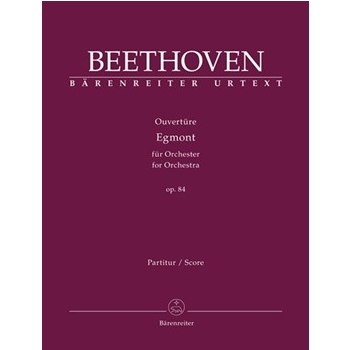 Overture "Egmont" for Orchestra Op 84