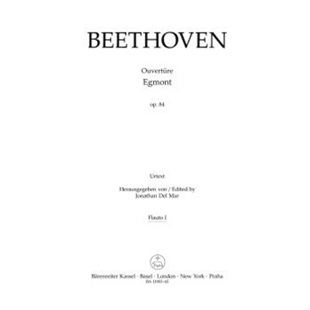 Overture "Egmont" for Orchestra op. 84