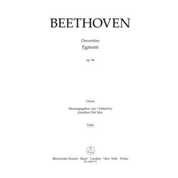 Overture "Egmont" for Orchestra op. 84