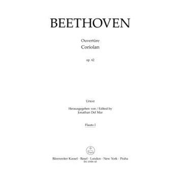 Overture "Coriolan" for Orchestra op. 62