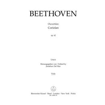 Overture "Coriolan" for Orchestra op. 62