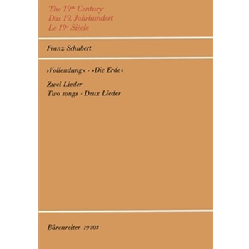 Vollendung (Wenn ich einst das Ziel errungen habe) D 579 A (D 989) - Die Erde (Wenn sanft entzuckt m by Schubert Franz for hVoice/pia