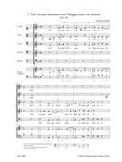 Viel werden kommen von Morgen und von Abend SWV 375 -Motet- (No. 7 from "Geistliche Chor-Music") by Schutz Heinrich for MixCh(SATTB)Bass Clefadlib