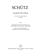 Ich bin eine rufende Stimme SWV 383 -Motet- (No. 15 from "Geistliche Chor-Music") by Schutz Heinrich for SSATTB and continuo