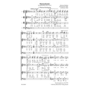 Marias Kirchgang op. 22 no. 2