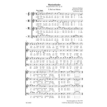 Ruf zur Maria op. 22 no. 5