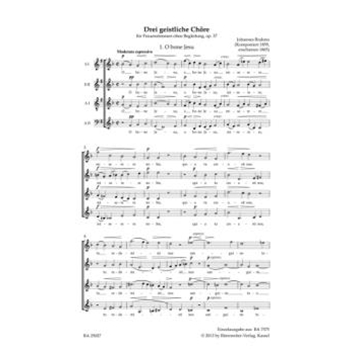 O bone Jesu op. 37 no. 1