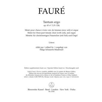 Tantum ergo op. 65/2 N 124