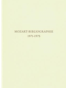 Mozart-Bibliographie. 1971-1975 -Mit Nachtragen zur Mozart-Bibliographie to 1970- by for