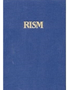 Internationales Quellenlexikon der Musik (RISM) Serie C. Directory of Music Research -Band 5: Czech by for