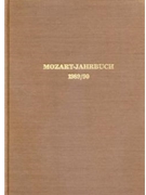 Mozart-Jahrbuch 1989/90 by for