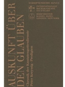 Auskunft uber den Glauben - Festschrift Helmuth Rilling zum 60. Geburtstag -Chronik der Kantatengott by Kreyssig Peter for