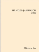 Handel-Jahrbuch 2000 46. Jahrgang -Bericht uber die Wissenschaftliche Konferenz 1999 zu den 48. Han by for