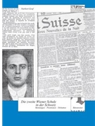 Die zweite Wiener Schule in der Schweiz -Meinungen - Positionen - Debatten- by Graf Norbert for