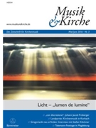 Musik & Kirche Volume 3/2016 -Theme: Light - "lumen de lumine"- by for